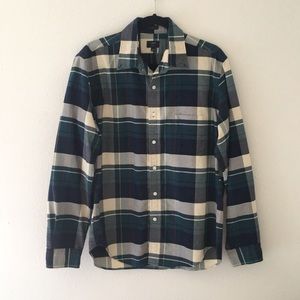 J Crew Oxford Button Up Dress Shirt